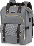 Travel Backpack for Women Men, Large Wide Open Laptop Bag - Wide Open