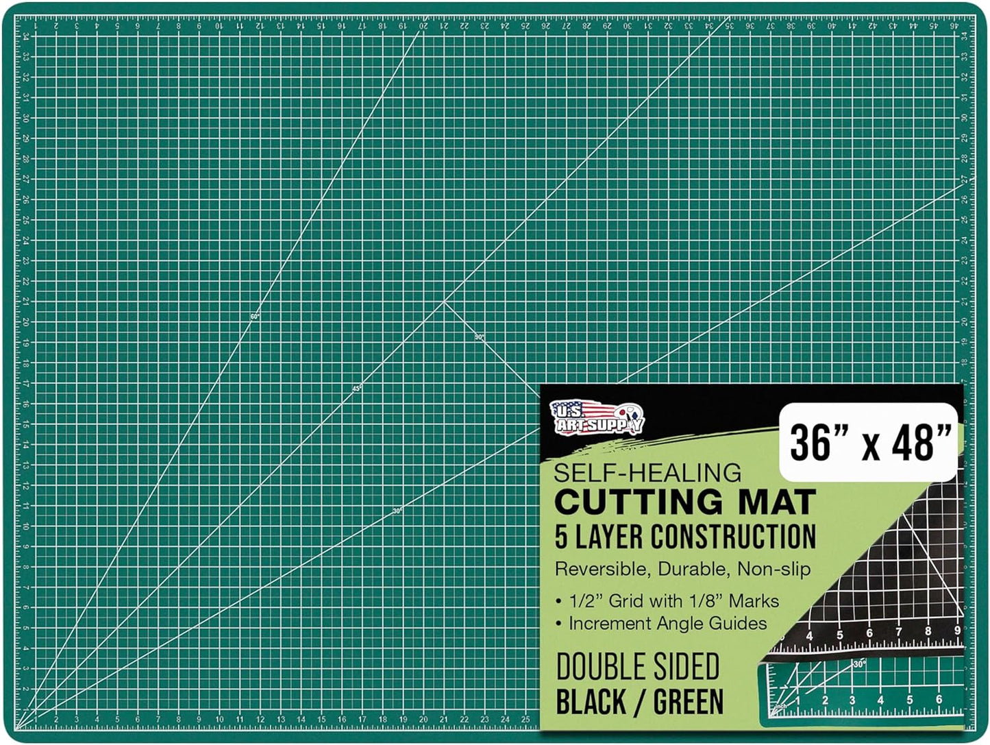 Self-Healing Cutting Mat 36in x 48in for Crafts and Sewing
