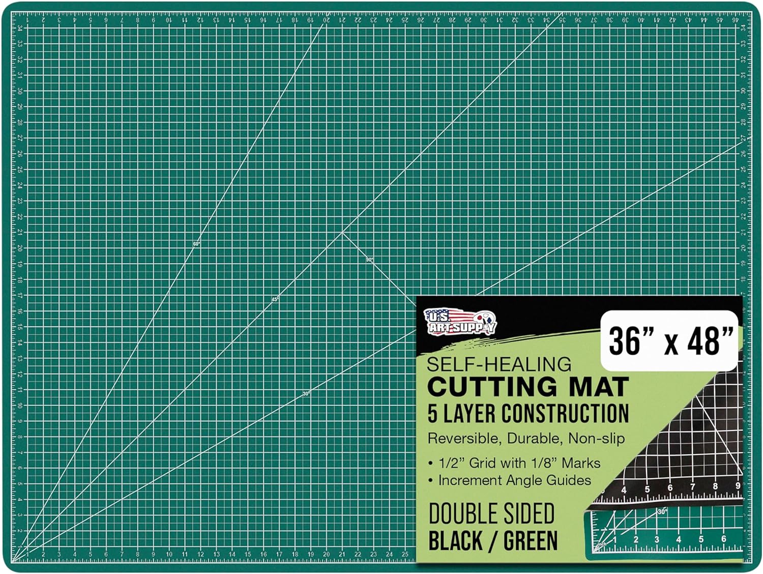 Self-Healing Cutting Mat 36in x 48in for Crafts and Sewing