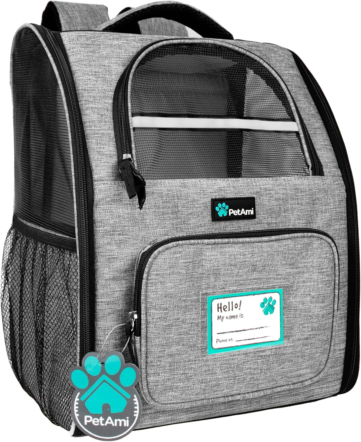 PetAmi Dog Backpack Carrier for Small Large Pets and Cats