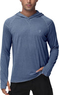 Roadbox Mens UPF 50+ Fishing Shirt Long Sleeve Sun Hoodie - Breathable