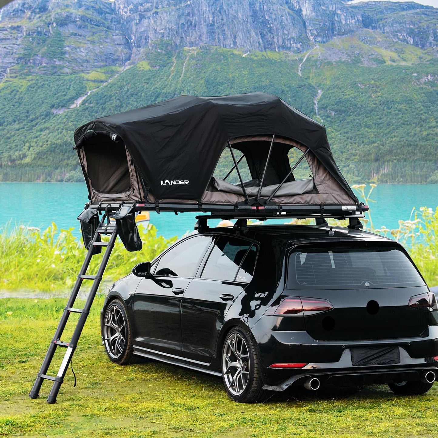 ILANDER Hard Shell Rooftop Tent: Lightweight & Waterproof