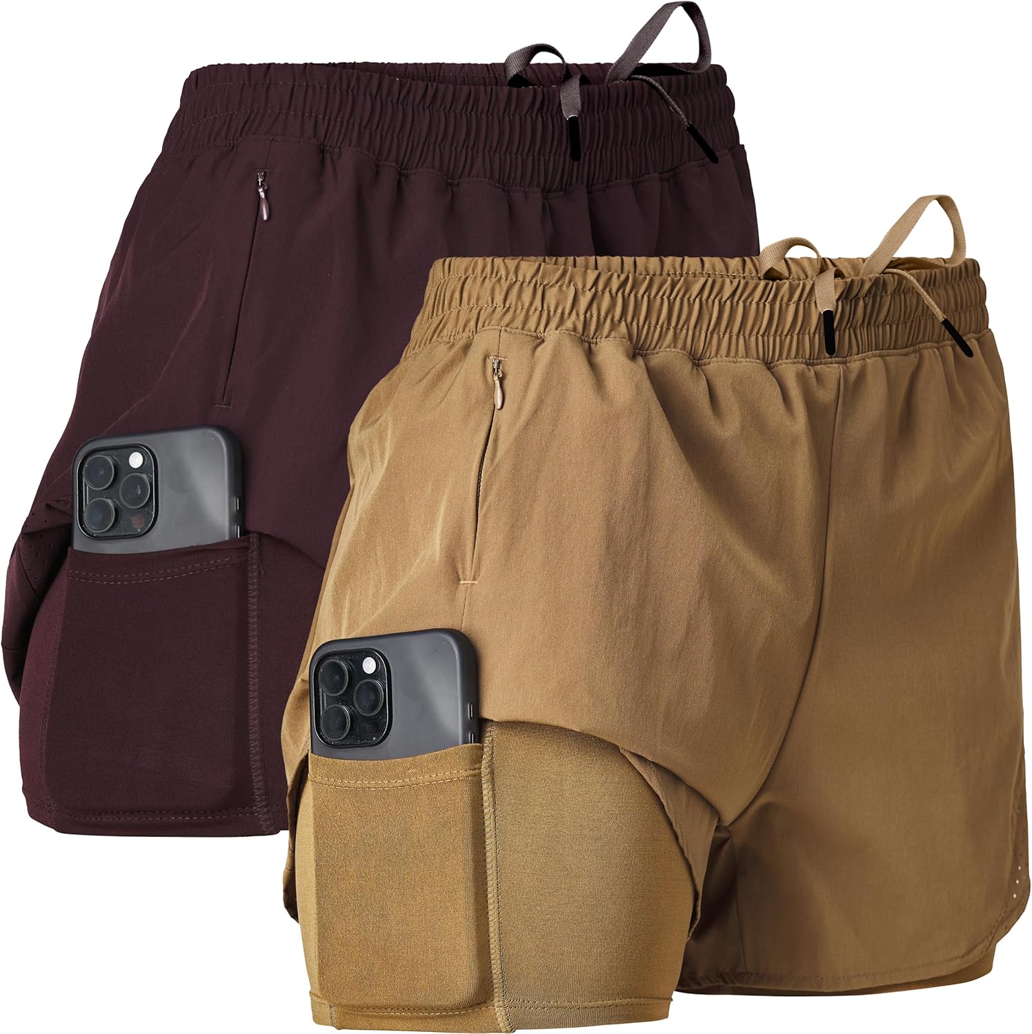 Ultra Performance Gym Shorts Women Pack of 2 for Every Workout