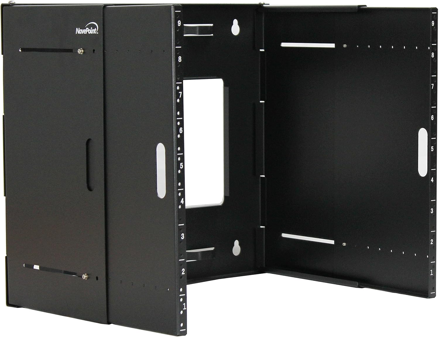 NavePoint 9U Patch Panel Bracket for 19 Networking Equipment