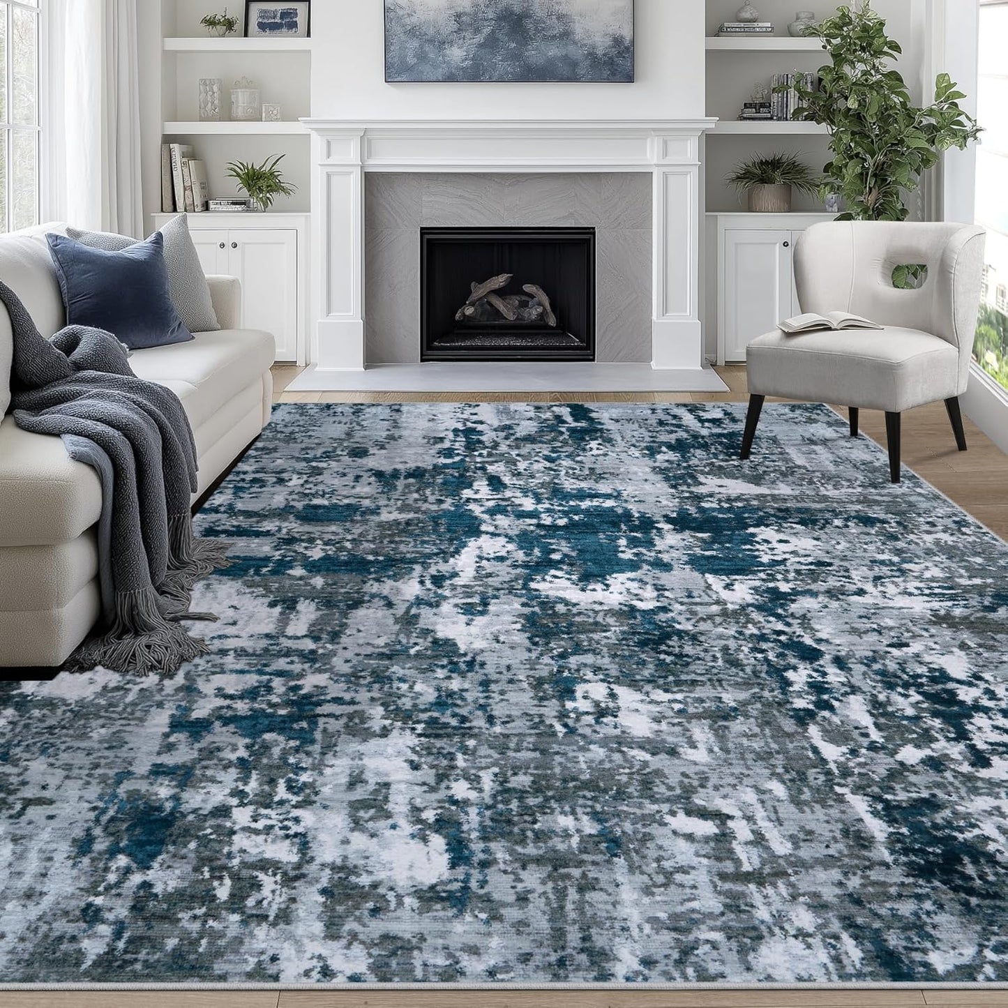 8x10 Area Rugs for Living Room: Soft, Durable, and Washable