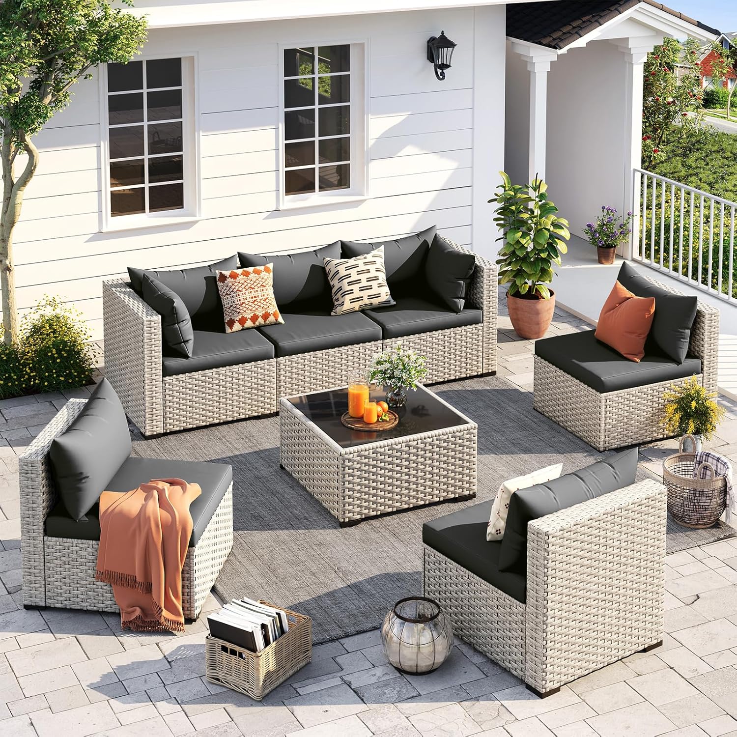 UDPATIO Outdoor Patio Furniture Set for Stylish Relaxation