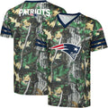 NFL Men's Hunter Camo V-Neck Game Day Jersey - Official Gear