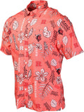 Wes and Willy Men's College Fan Hawaiian Shirt for Game Day Style