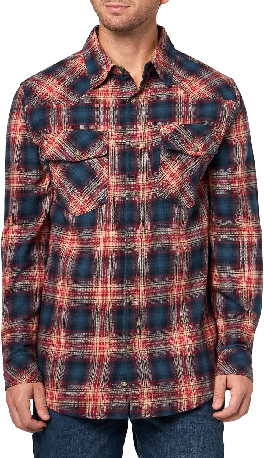 Legendary Whitetails Men's Western Flannel Shirt for Comfort