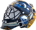 NHL Team Logo Mini Goalie Mask with Case - Collectible Desk Display