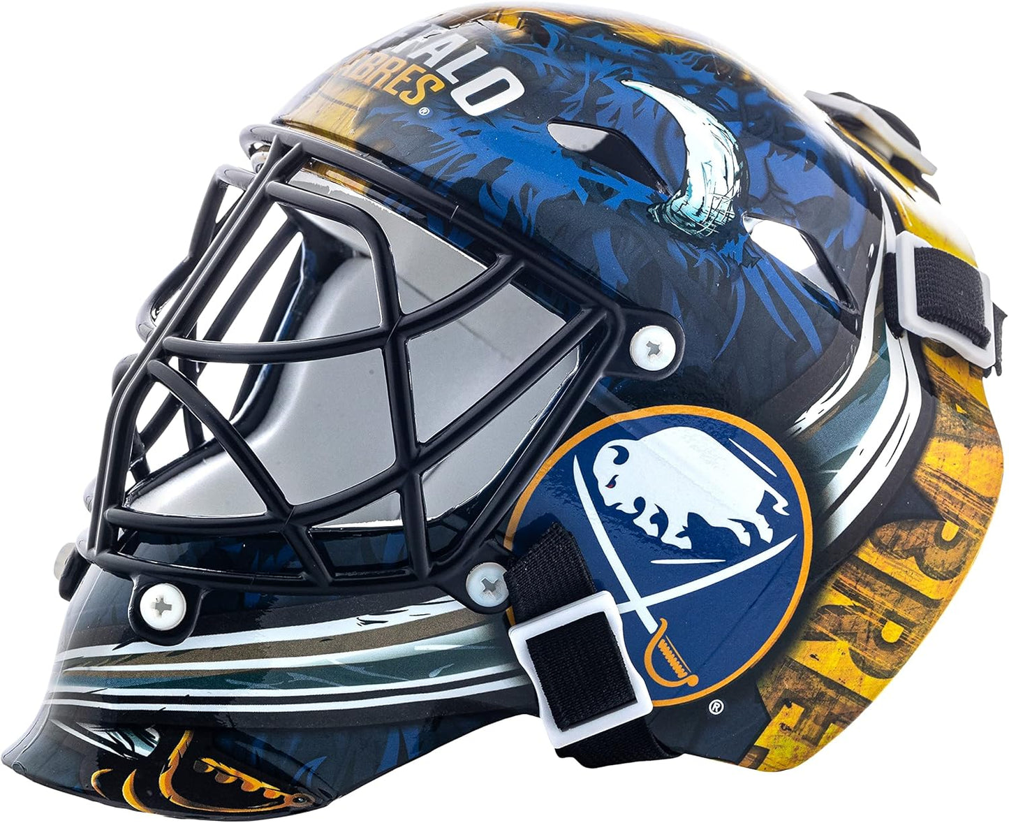 Collectible NHL Mini Hockey Goalie Mask with Display Case