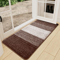 Kitinjoy Indoor Outdoor Door Mat 47x24 - Low-Profile Absorbent Entry