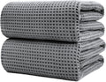 POLYTE Microfiber Quick Dry Bath Sheet Set of 2 - Large, Fast Drying