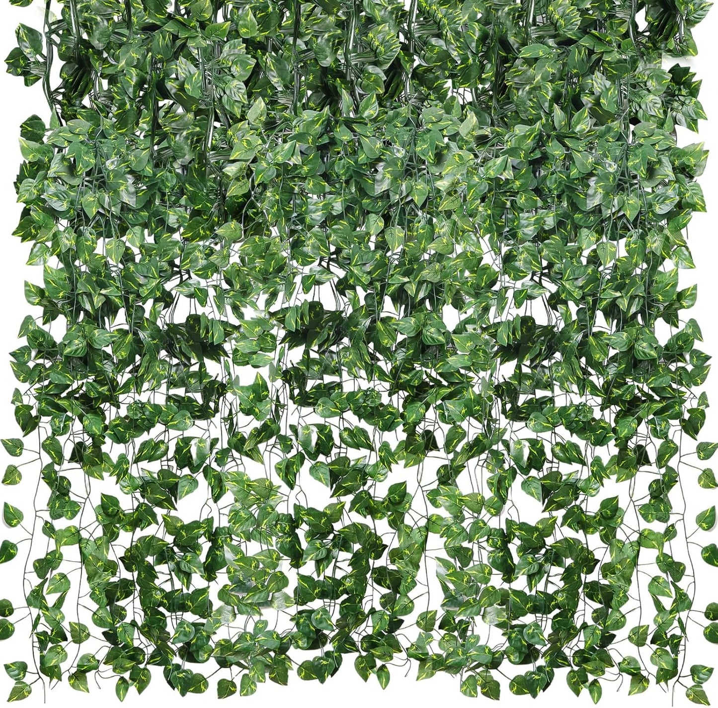 48 Pack 7 Feet Artificial Ivy Garlands for Home Decor
