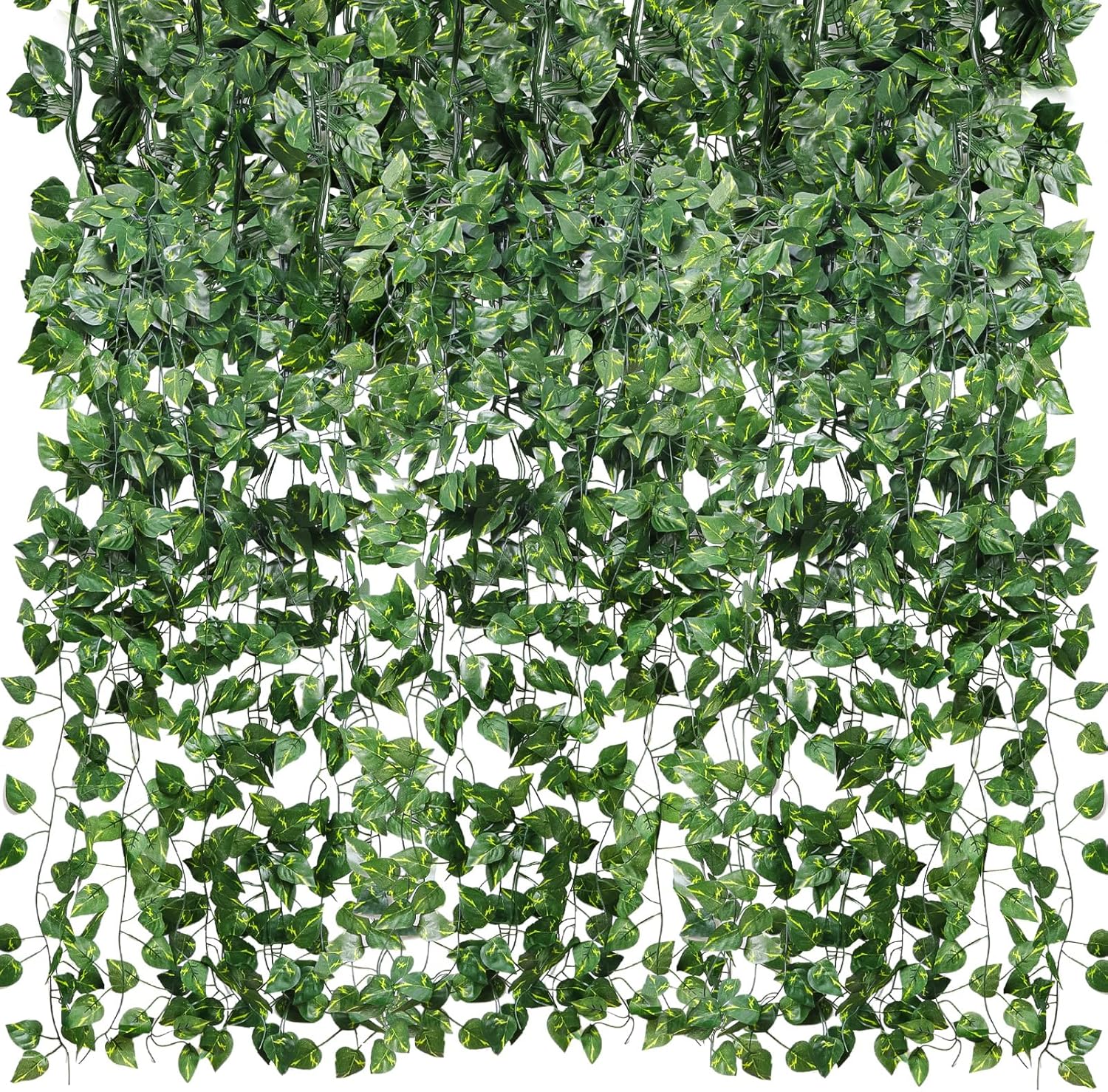 48 Pack 7 Feet Artificial Ivy Garlands for Home Decor