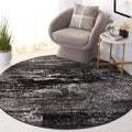 SAFAVIEH Adirondack 9 ft Round Rug - Durable Modern Abstract