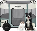 Portable Medium Dog Playpen for Indoor and Outdoor Use