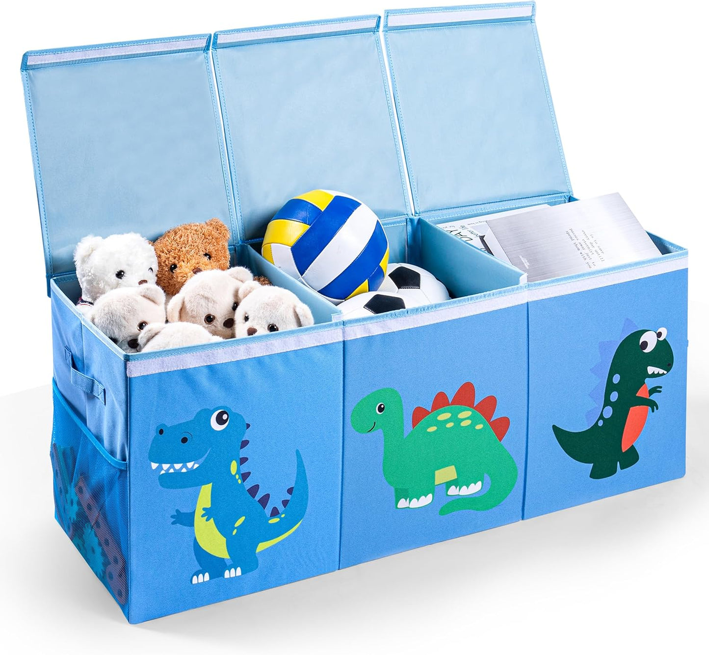 Extra Large Toy Storage Organizer for Kids with Dinosaur Design