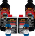 Custom Coat Safety Blue 2 Quart Urethane Spray-On Truck Bed Liner Kit