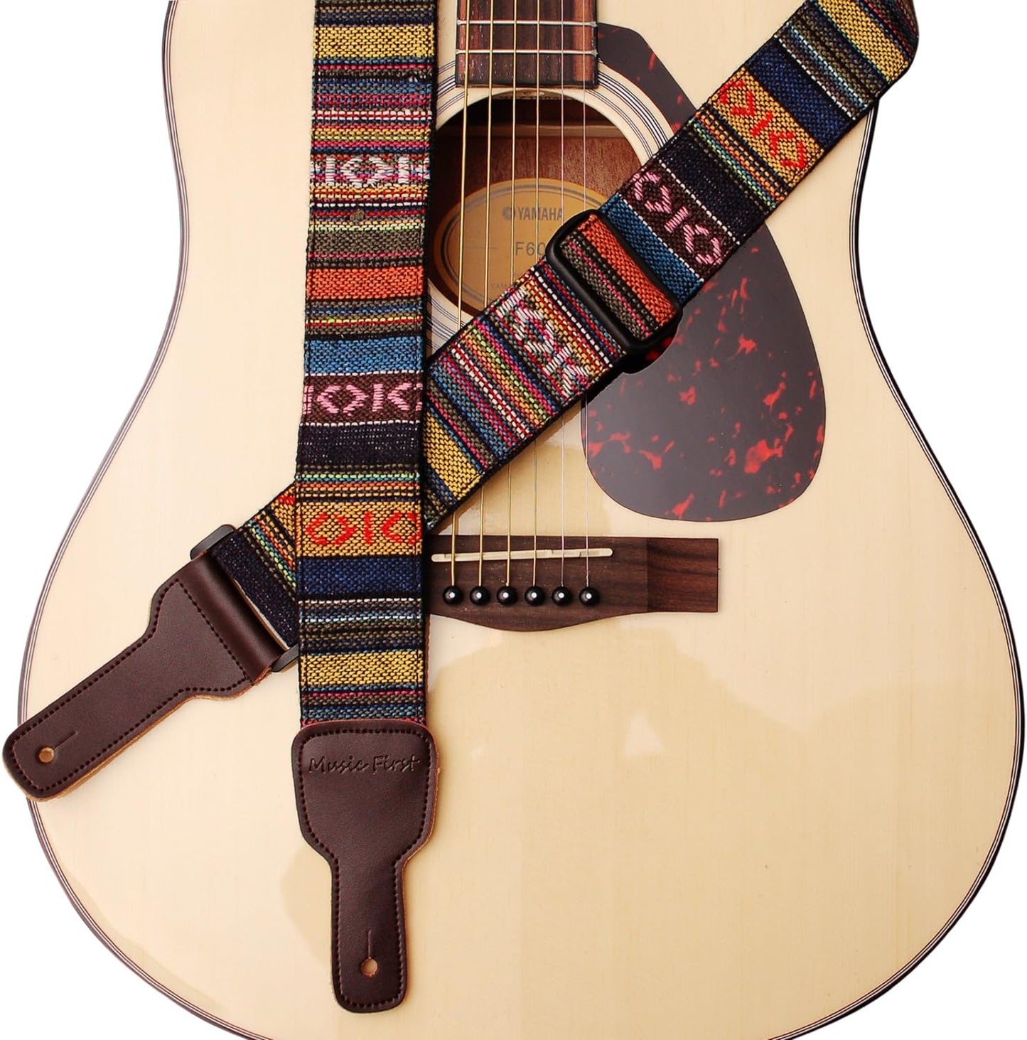 MUSIC FIRST 2 Classic Country Guitar Strap