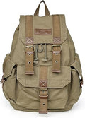 Gootium 21101 High Density Thick Canvas Backpack Rucksack - Rugged
