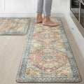 GENIMO Kitchen Mats for Floor - Cushioned Anti Fatigue Runner Set