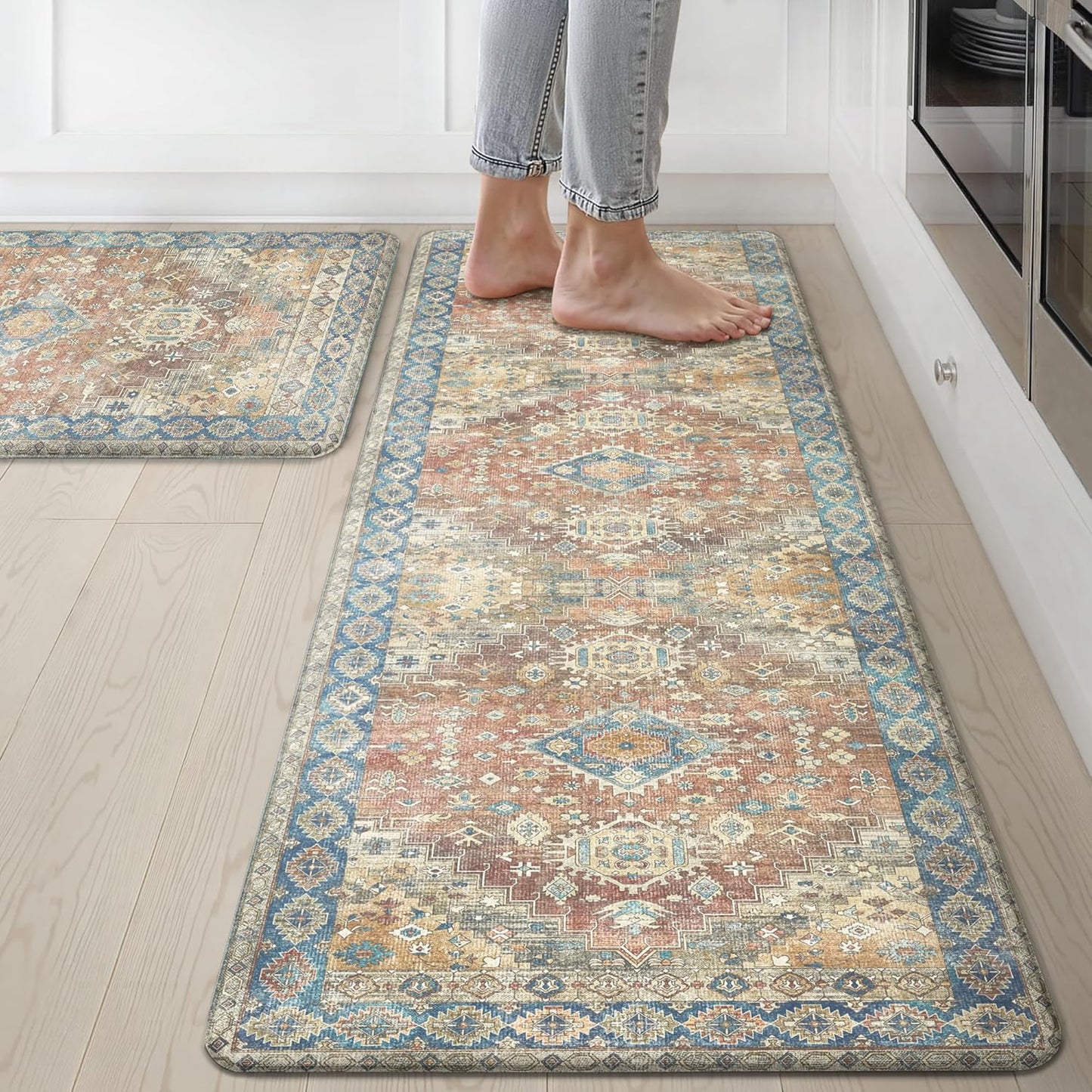 GENIMO Kitchen Mats for Floor - Anti Fatigue Comfort Rugs