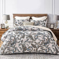 Whale Flotilla Reversible Paisley Quilts Full Queen Size - Lightweight