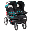 Baby Trend Navigator Double Jogger, Tropic - Comfortable Double