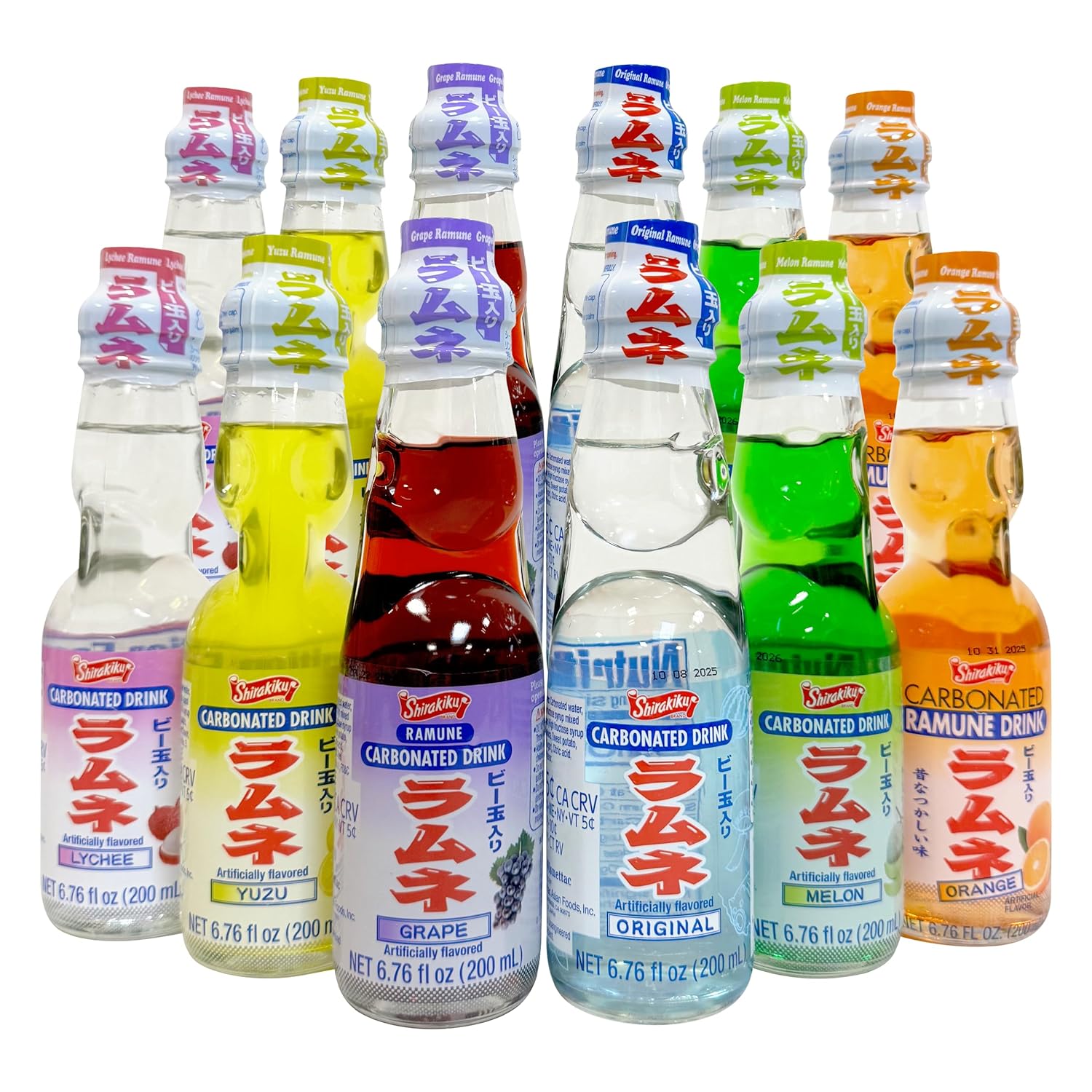 Endless Savings Ramune Japanese Soda - Refreshing Flavors Pack
