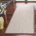 Sisal Runner Rug 2ft 6in x 18ft Marble & Khaki - Natural Fiber Runner