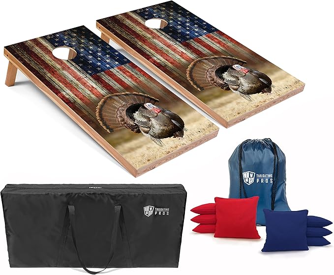 Tailgating Pros Cornhole Board Set - Perfect for Outdoor Fun