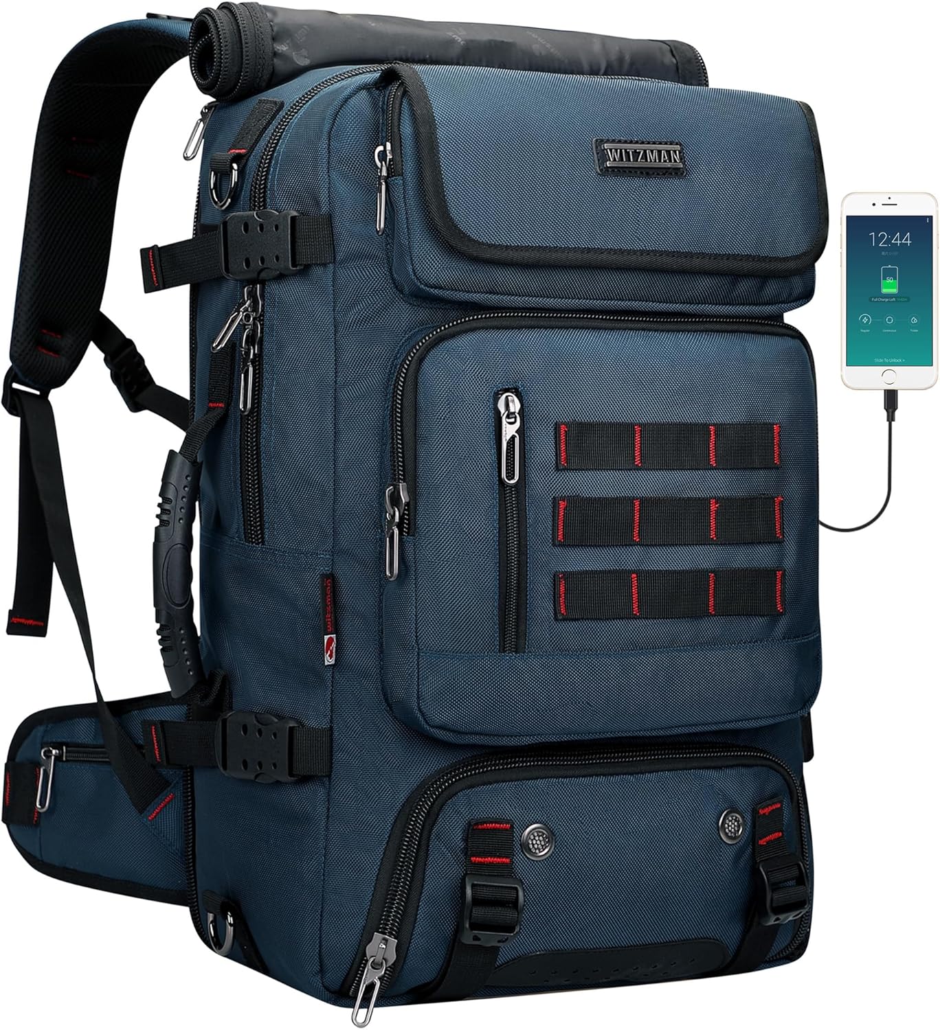 WITZMAN Carry on Travel Backpack for Men Women - Versatile Design