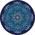 LERYG Oversize Non-Slip Pilates Mat ~ 140cm Dia.