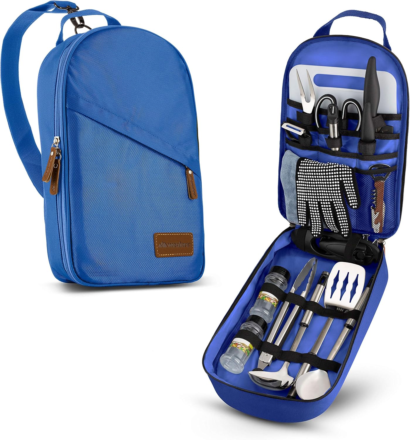 Camp Kitchen Cooking Utensil Set for Travel and Outdoor Use
