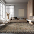 Plush Non Slip Area Rug for Stylish Living Room and Bedroom Decor