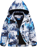Boys Waterproof Ski Jacket Fleece Lined Warm Winter Snow