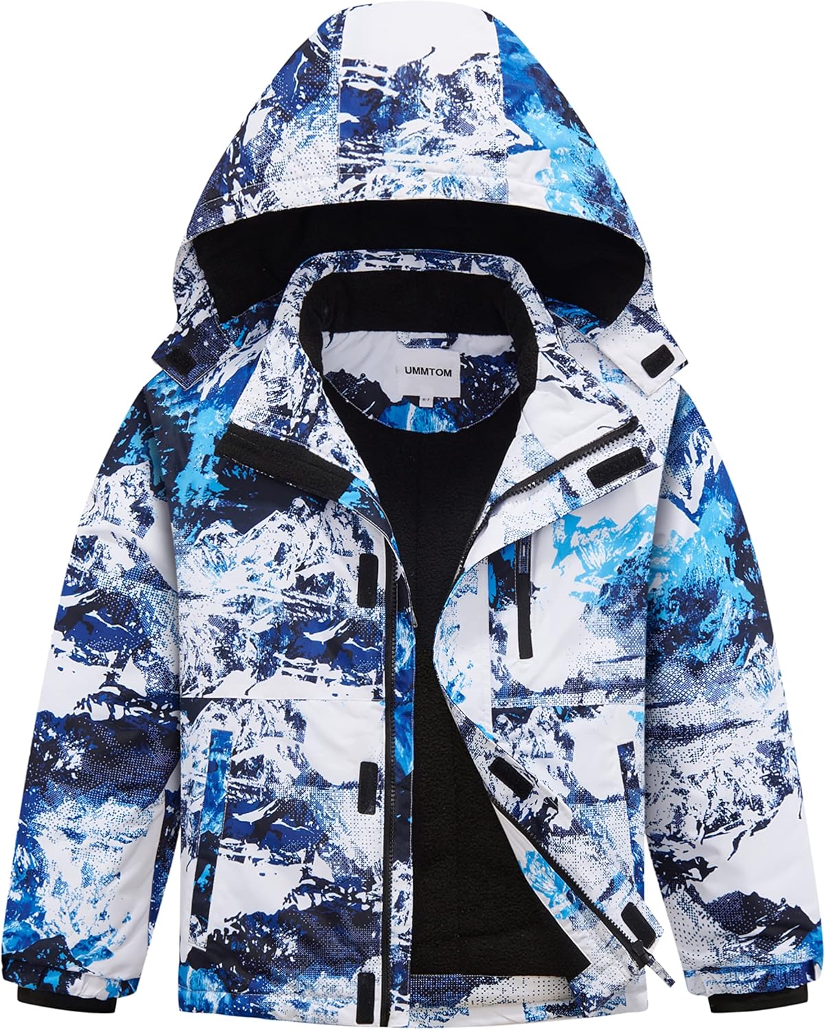 Boys Waterproof Ski Jacket for Winter Activities and Comfort