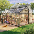 8x14FT Greenhouses for Outdoors with UV Protection and Durability