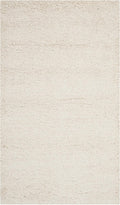 Milan Shag Accent Rug 2 ft x 4 ft Ivory - Plush, Non-Shedding Comfort
