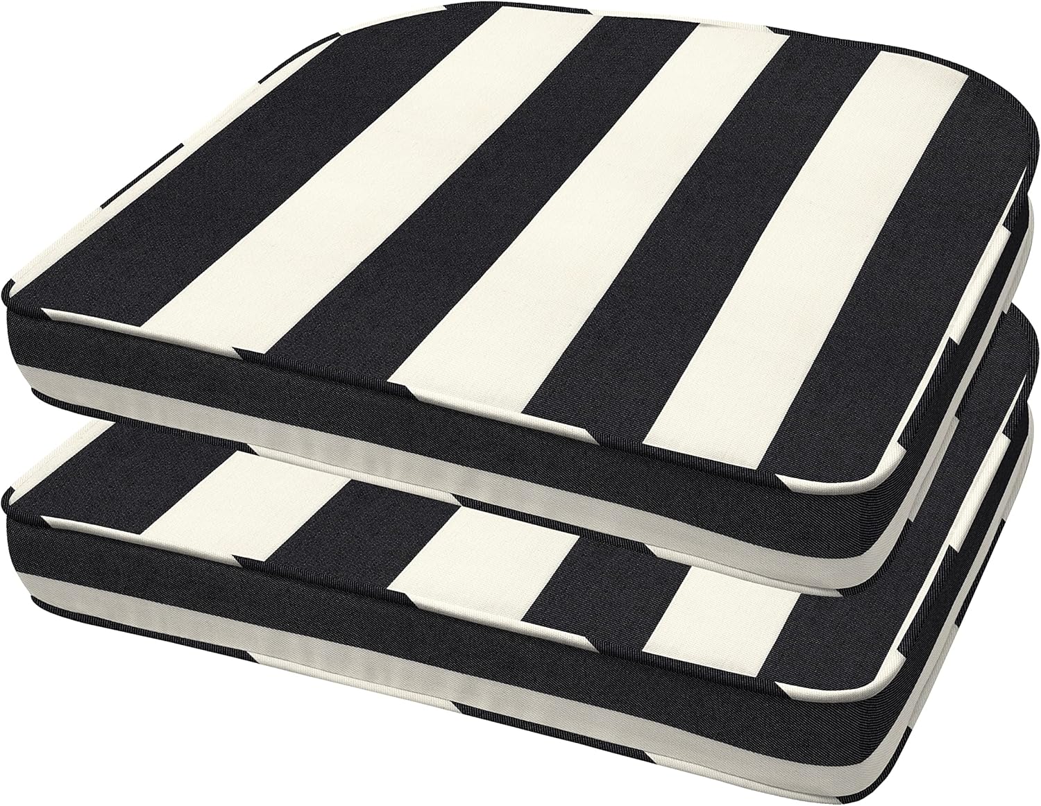 Honeycomb Indoor/Outdoor Cabana Stripe Cushions for Comfort