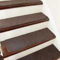 Stair Treads Non-Slip Carpet Mat 28in x 9in - Safe Indoor Stair