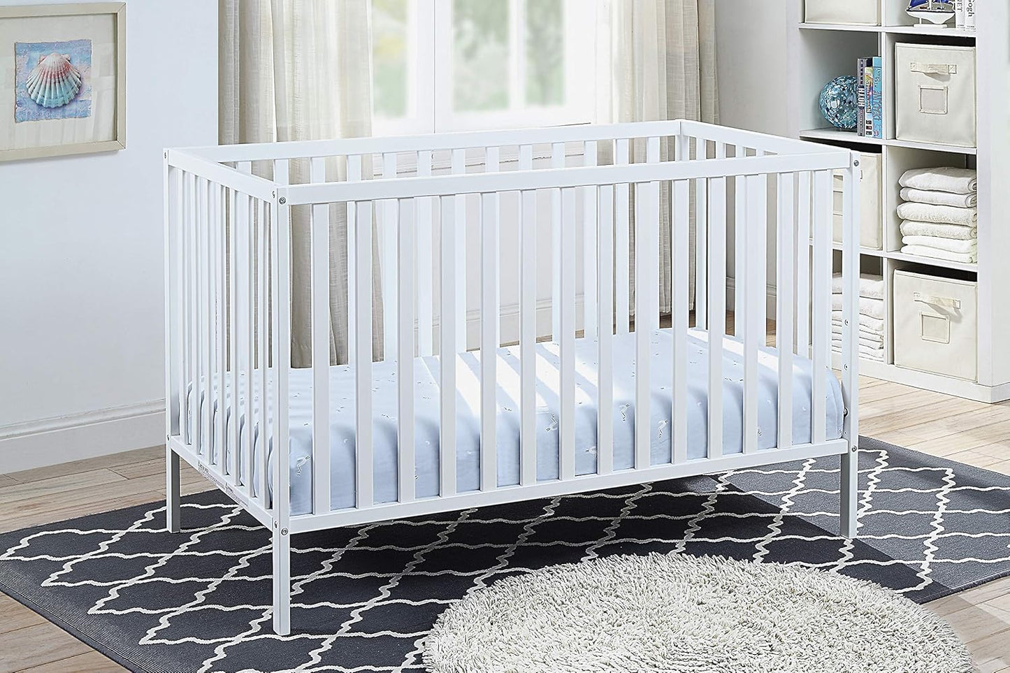 Palmer 3 in 1 Convertible Crib for Space-Saving Solutions