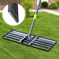 Lawn Leveling Rake 30x10 in Ground Plate - Large Yard Leveler
