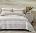 Chezmoi Robyn Twin Quilt Set - Lightweight Reversible Coverlet