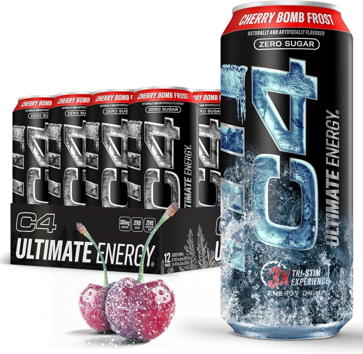 C4 Ultimate Pre Workout Energy Drink with 300mg Caffeine