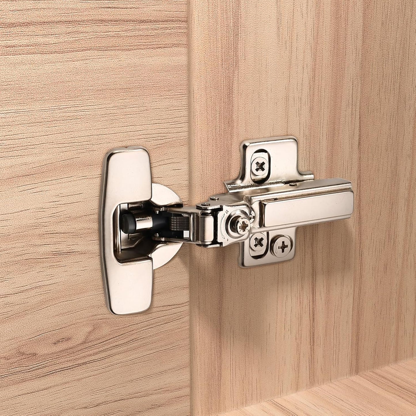 Furniware Frameless Soft Close Cabinet Hinges with 4D Adjustment