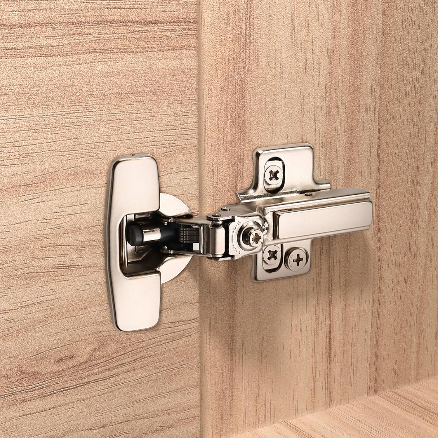 Furniware Frameless Soft Close Cabinet Hinges with 4D Adjustment