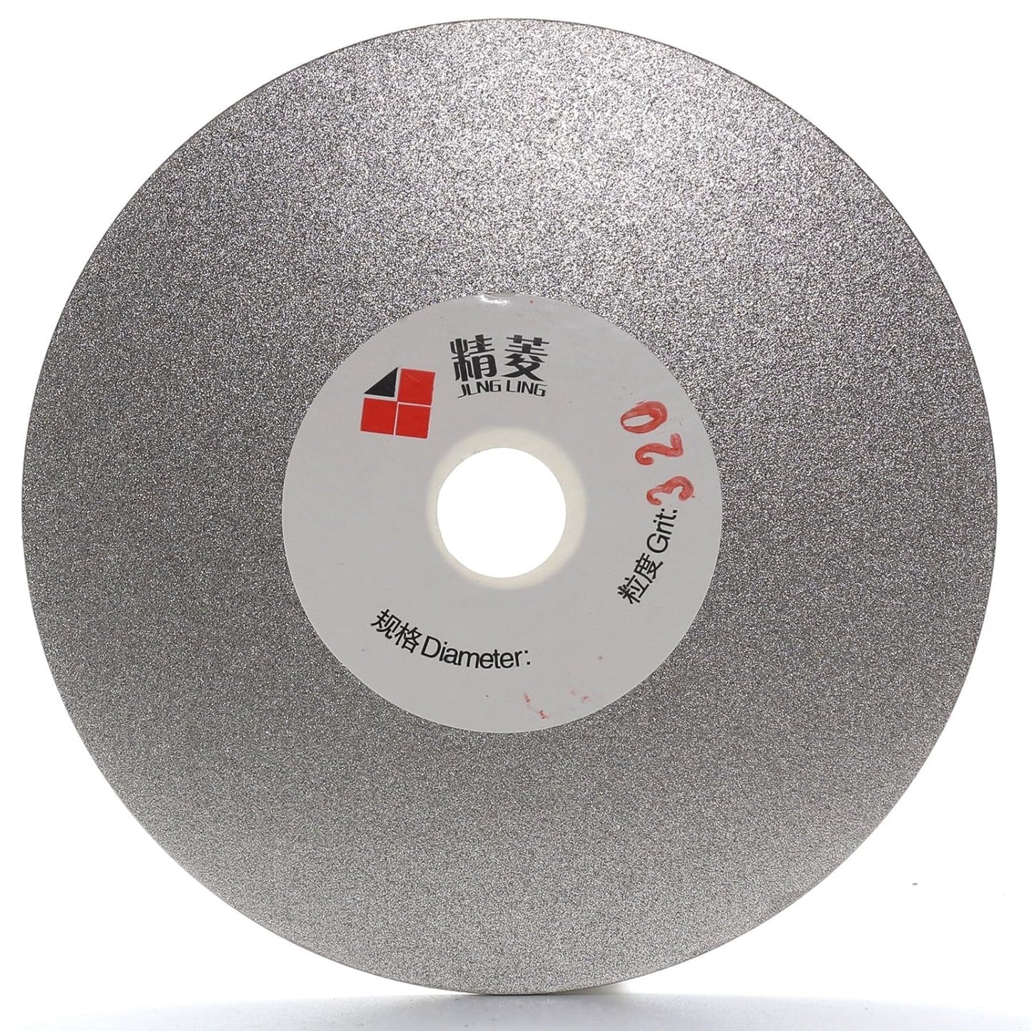 JINGLING 4 Diamond Flat Lap Disc - Precision Grinding Grit 320