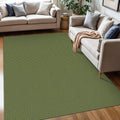 KOZYFLY Washable Area Rug 5x7 ft Non Slip for Living Room